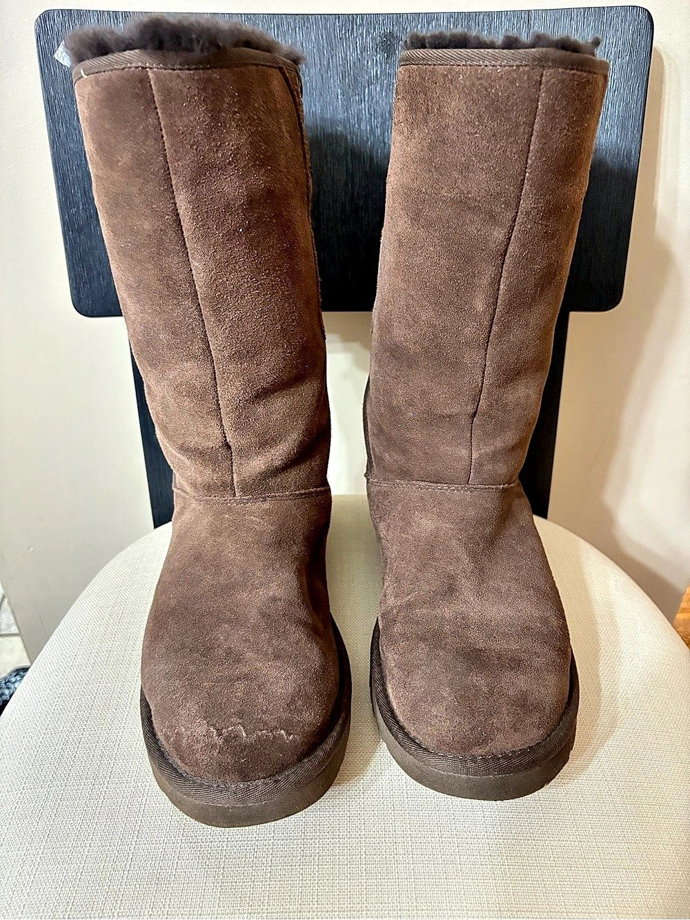 UGG Bailey Bow Tall II Brown Tall Boots